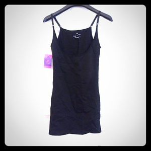 NWT Empetua open bra slip in black